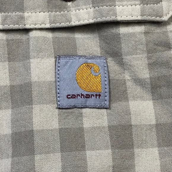 Carhartt Outdoor Workwear Loose Fit Plaid Button Down Shirt Mens 2XL - Picture 4 of 4